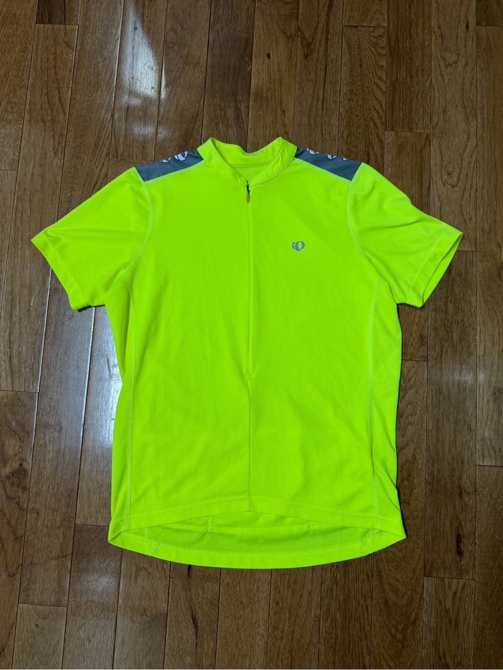 Pearl Izumi Men's Hi-Vis Yellow Short Sleeve Cycling Jersey Size L